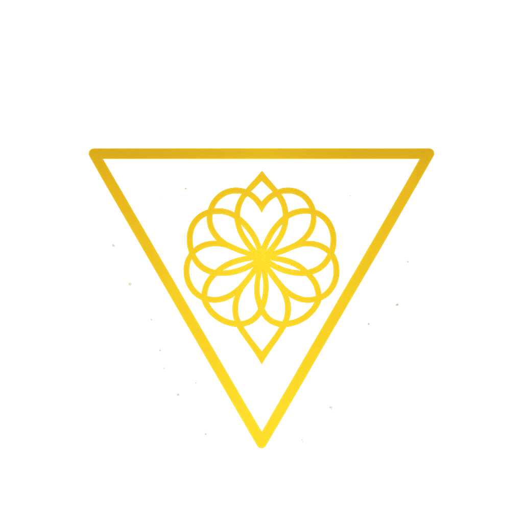 Fractal Triangle Symbol